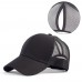 US 2018  Ponytail Baseball Cap Sequins Shiny Messy Bun Snapback Hat Sun Cap  eb-96626829